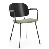fekete zold szovet szek lakas otthon etterem etkezo konyha kavezo szek modern retro ipari loft stilus.jpg